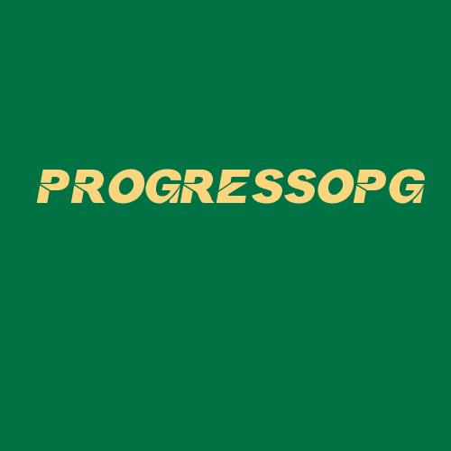 Logo da PROGRESSOPG